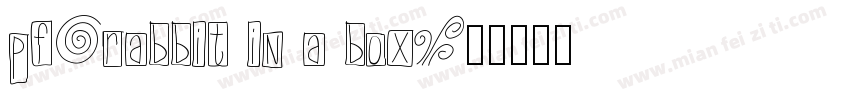 pf_rabbit in a box字体转换